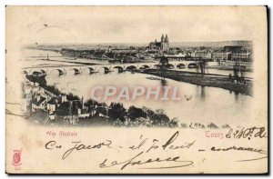 Old Postcard Vue Generale Tours