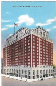 Dayton Ohio Downtown Dayton Biltmore Hotel 500 rooms Coffee Shop