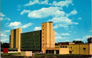 Vtg Saginaw Michigan MI YMCA Building 1960s Old Chrome View Postcard