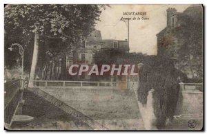 Old Postcard Montargis Avenue Station