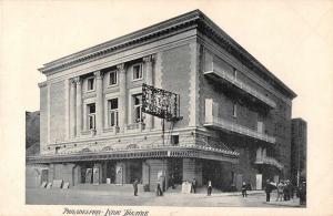 Philadelphia Pennsylvania Lyric Theatre Antique Postcard J49998