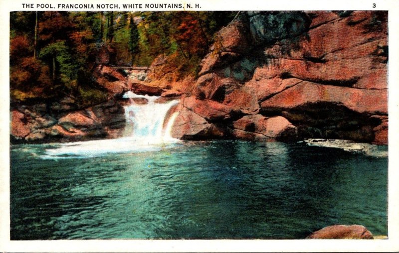 New Hampshire White Mountains Franconia Notch The Pool