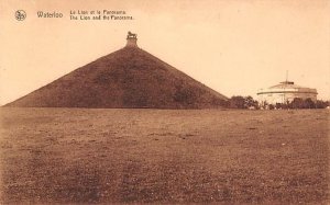 Le Lion et le Panorama Waterloo Belgium Writing on back 