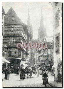 Modern Postcard Quimper about 1900