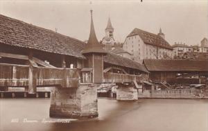 Switzerland Luzern Spreuerbruecke Photo