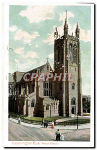 Postcard Old Parish Church Leamington Spa