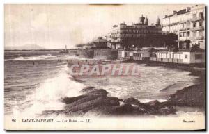 Old Postcard Saint Raphael Les Bains