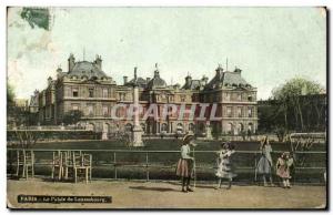 Paris CPA Le palais du Luxembourg