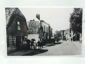 High Street Littlehampton Sussex c1880 Vintage Repro RP Postcard