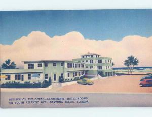 Unused Linen APARTMENT SCENE Daytona Beach Florida FL c3048