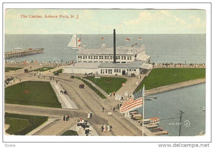 The Casino, Asbury Park, New Jersey, PU-1910