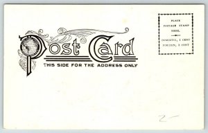 High School  Stamford  Connecticut  Postcard   c1907