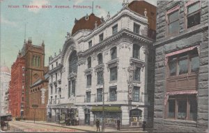 Postcard Nixon Theatre Sixth Avenue Pittsburg PA