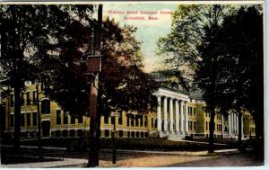 SPRINGFIELD, MA    Chestnut Street GRAMMAR SCHOOL   1910   Postcard