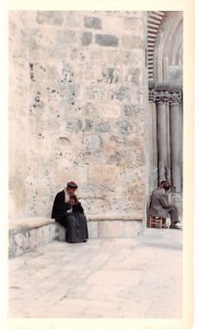 Jerusalem Jordan Old Vintage Antique Post Card
