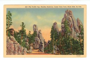 SD - Black Hills. Custer State Park, The Traffic Cop, Needles Highway