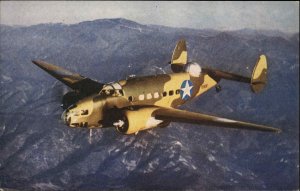 WWII Lockheed Hudson Bomber Fighter Plane Vintage Vintage Postcard