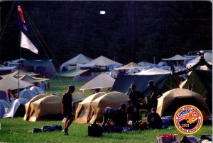 Fort A.P. Hill, VA Virginia 2001 NATIONAL SCOUT JAMBOREE Boy Scouts 4X6 Postcard