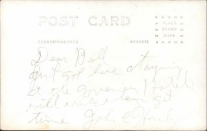 Social History Bonus Army BEF Camp Washington DC 1932 RPPC Pay WWI Vets #67 