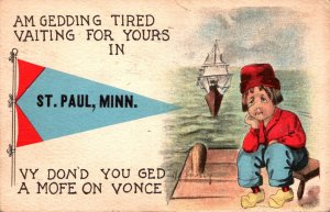 Minnesota St Paul 1914 Pennant Series