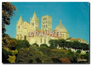 Modern Postcard Angouleme Charente La Cathedrale