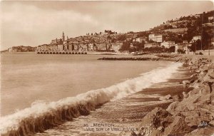 br107481 menton vue sur la vieille ville  france