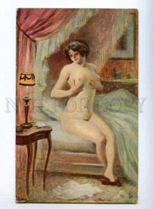 224828 FRANCE Guillaume Lapin Inventory #1081 Nude postcard