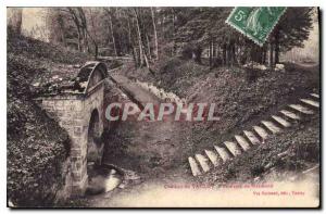 Postcard Old Castle Tannay Fountain Narmond