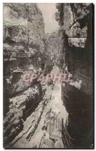 Old Postcard Constantine Gorge Rummet Algeria