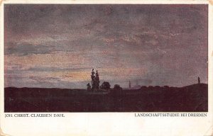 A230 Germany Landschaftsstudie bei Dresden vintage postcard
