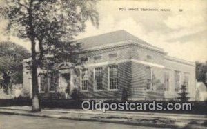 Brunswick, Maine USA Post Office Unused 