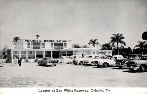Orlando FL Pearce's Dining Room c1950s Postcard