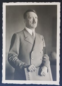 GERMANY THIRD 3rd REICH ORIGINAL NAZI CARD ADOLF HITLER HOFFMANN STUDIOS