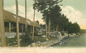 Maine Bemis Camp Shore Morris undivided 1987 Postcard 22-1895