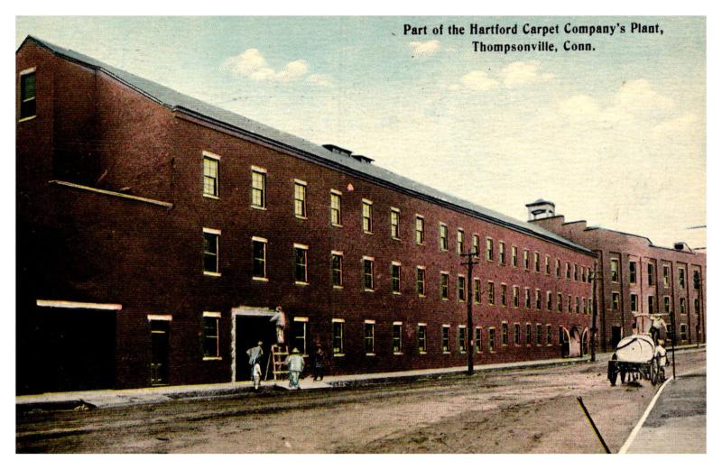 Connecticut  Thompsonville , Hartford Carpet Co. Plant    