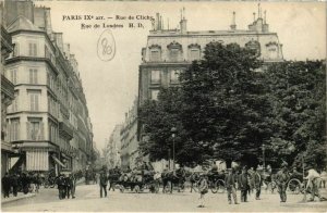 CPA PARIS 9e - Rue de Clichy (77962)