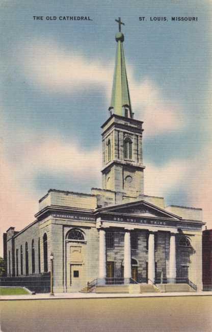 The Old Cathedral - Catholic Church - St Louis MO, Missouri - Linen