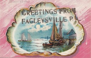 Postcard Greetings from Fagleysville PA