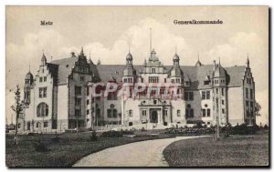 Old Postcard Metz Generalkommando