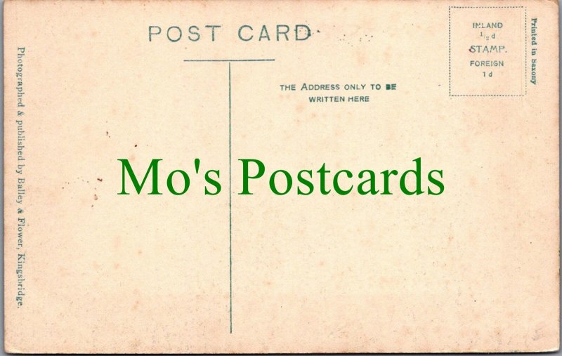 Devon Postcard - Bantham Village  Ref.SW10145