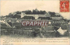Old Postcard Dreux Remparts of the former Chateau