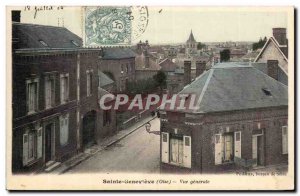 Sainte Genevieve Old Postcard General view