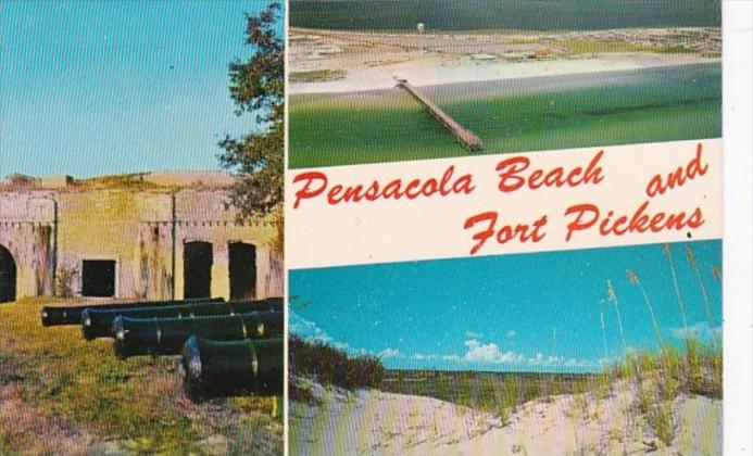 Florida Pensacola Beach and Fort Pickens