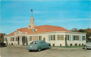 1954 Montpelier Vermont Howard Johnson's Restaurant Dexter Postcard 26-480