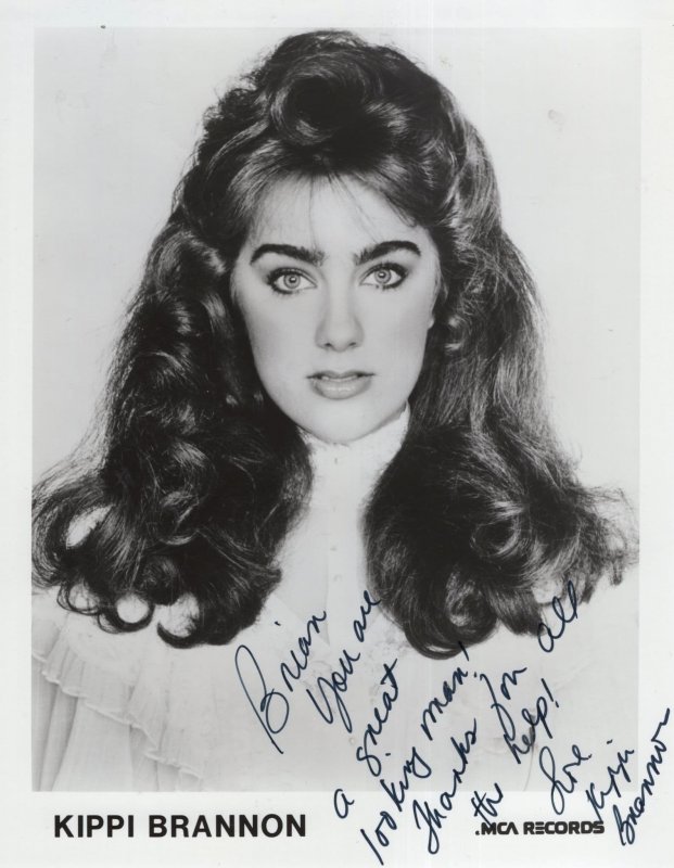 Kippi Brannon Country & Western Singer 10x8 Hand Signed Photo