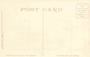 Yachting Boat Old Toll Covered Bridge Springfield Massachusetts 1910c postcard 