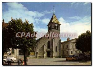 Postcard Modern IS-sur-TILLE church