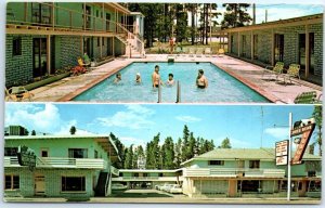 Postcard - Three Bear Motor Lodge & Restaurant - West Yellowstone, Montana