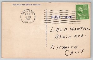 Comic The Same Old Moon BUT how It Has Changed Big Butt Woman Postcard O23