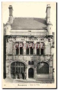 Beaugency Postcard Old City Hall